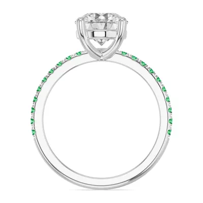 Spectra Tsavorite Engagement Ring