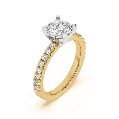 Mabel Grand Pavé Engagement Ring (1/2 ct. tw.)