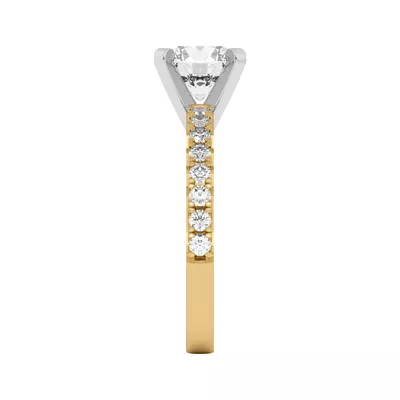 Mabel Grand Pavé Engagement Ring (1/2 ct. tw.)
