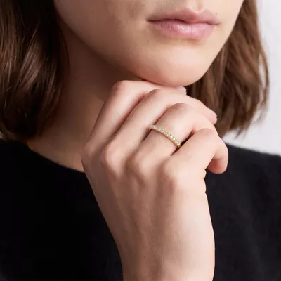 Mabel Grand Pavé Lab Band (1/2 ct. tw.)