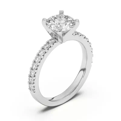 Mabel Grand Pavé Engagement Ring (1/2 ct. tw.)