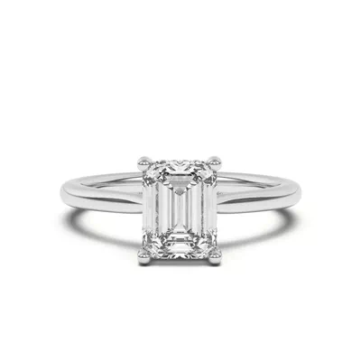 Sonja Diamond Bridge Hidden Halo Engagement Ring