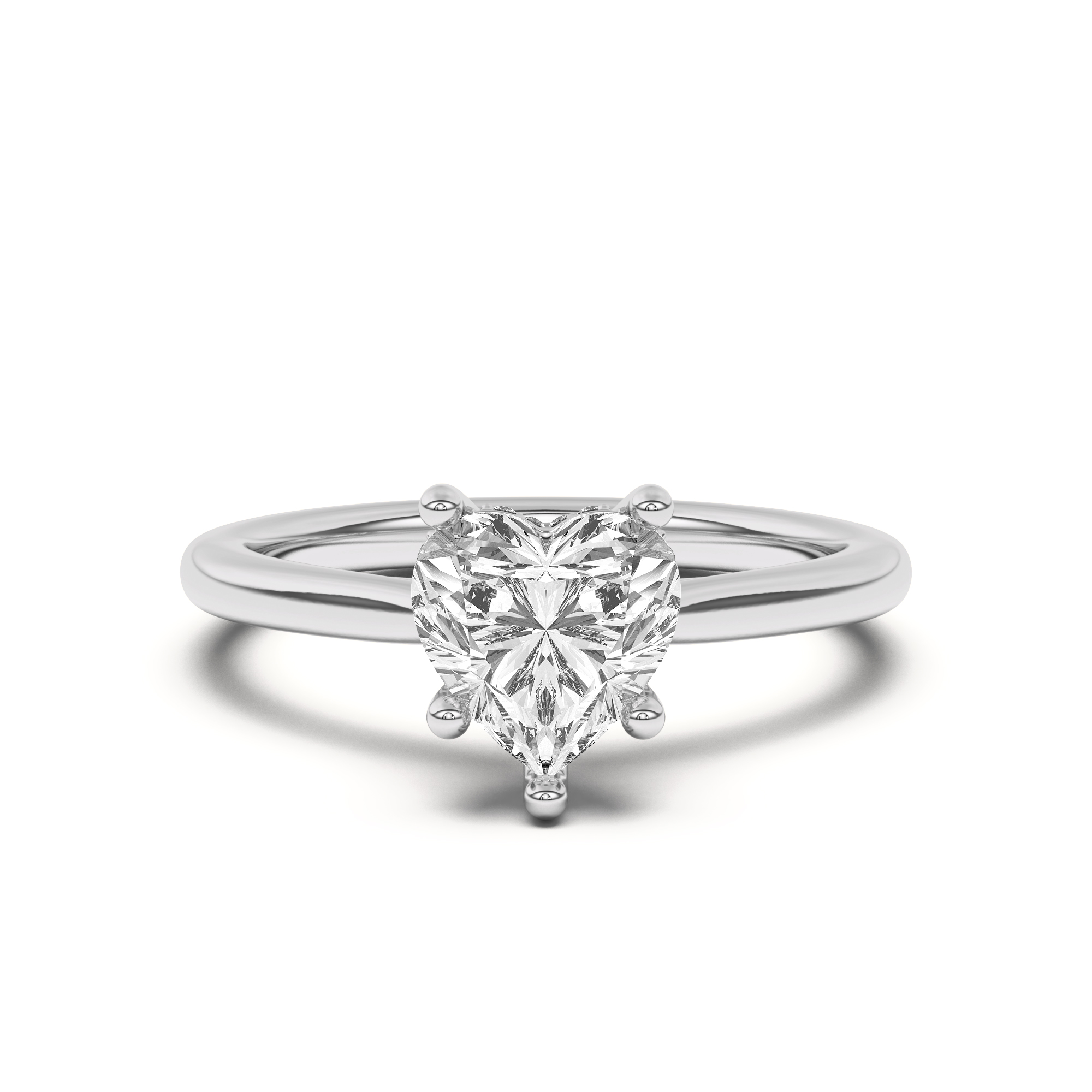 Sonja Diamond Bridge Hidden Halo Engagement Ring