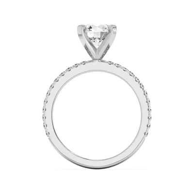 Donna Timeless Pavé Engagement Ring