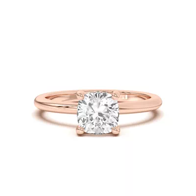 Beverly Timeless Hidden Halo Engagement Ring