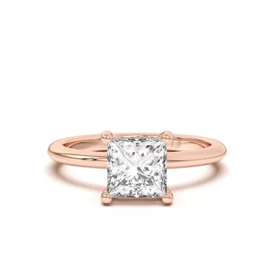 Beverly Timeless Hidden Halo Engagement Ring