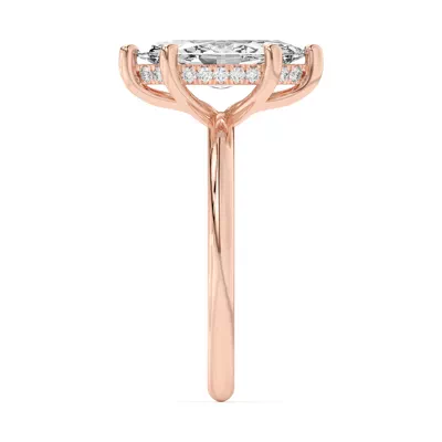 Beverly Timeless Hidden Halo Engagement Ring