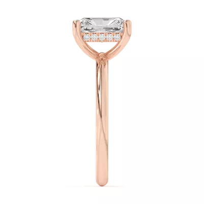Beverly Timeless Hidden Halo Engagement Ring
