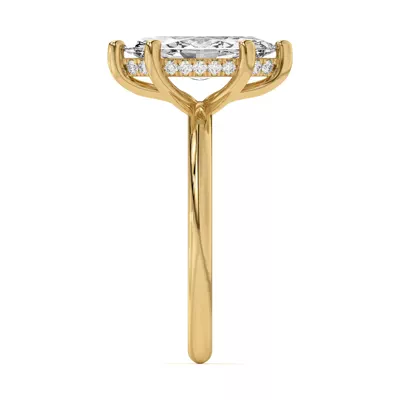 Beverly Timeless Hidden Halo Engagement Ring