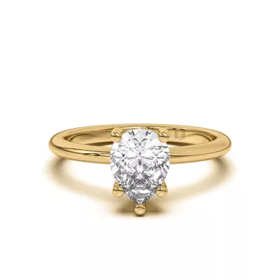 Beverly Timeless Hidden Halo Engagement Ring
