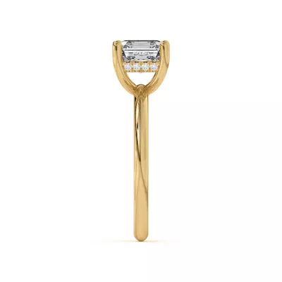 Beverly Timeless Hidden Halo Engagement Ring
