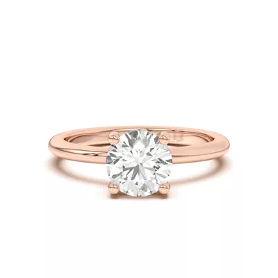 Beverly Timeless Hidden Halo Engagement Ring