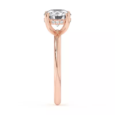 Beverly Timeless Hidden Halo Engagement Ring
