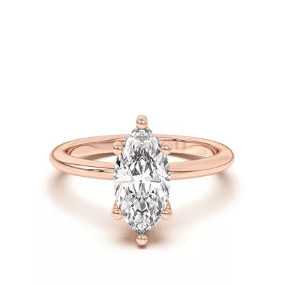 Beverly Timeless Hidden Halo Engagement Ring