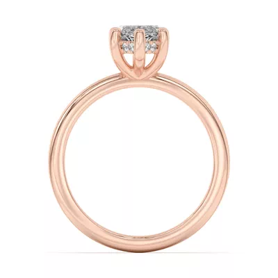 Beverly Timeless Hidden Halo Engagement Ring