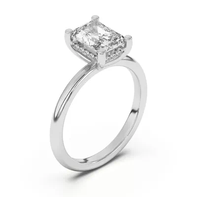Beverly Timeless Hidden Halo Engagement Ring