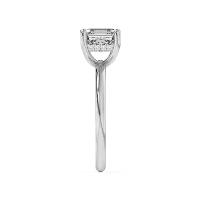 Beverly Timeless Hidden Halo Engagement Ring