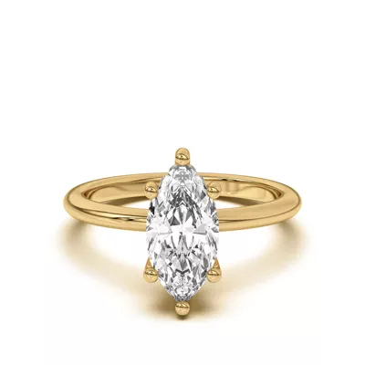 Beverly Timeless Hidden Halo Engagement Ring