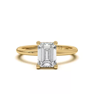 Beverly Timeless Hidden Halo Engagement Ring