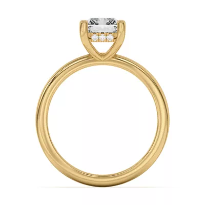 Beverly Timeless Hidden Halo Engagement Ring
