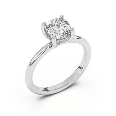 Beverly Timeless Hidden Halo Engagement Ring