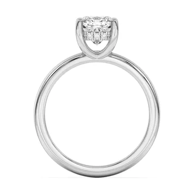 Beverly Timeless Hidden Halo Engagement Ring