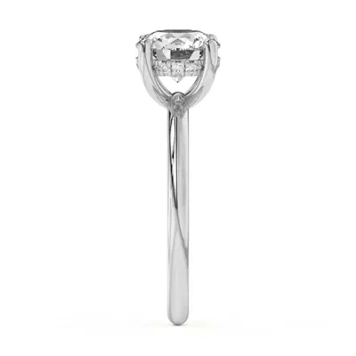 Beverly Timeless Hidden Halo Engagement Ring