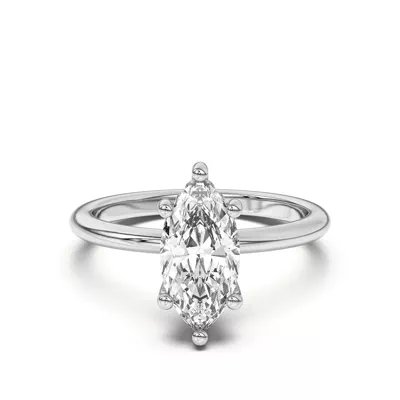 Beverly Timeless Hidden Halo Engagement Ring