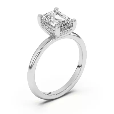 Beverly Timeless Hidden Halo Engagement Ring