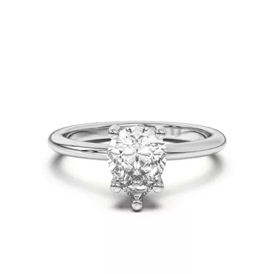Beverly Timeless Hidden Halo Engagement Ring