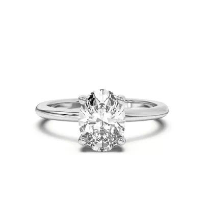 Beverly Timeless Hidden Halo Engagement Ring