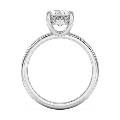 Beverly Timeless Hidden Halo Engagement Ring