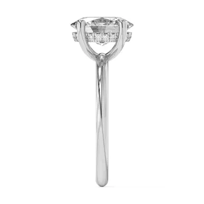 Beverly Timeless Hidden Halo Engagement Ring