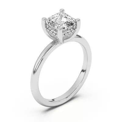 Beverly Timeless Hidden Halo Engagement Ring