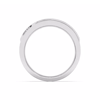 Diagonal Black Sapphire Wide Band