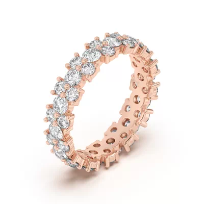 Cascade Diamond Eternity Ring