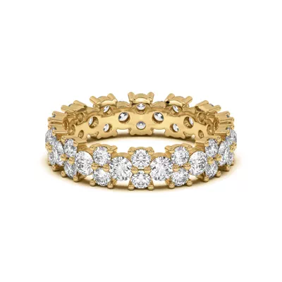 Cascade Lab Diamond Eternity Ring