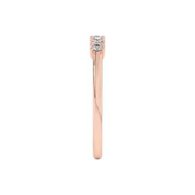 Petite Cascade Diamond Band