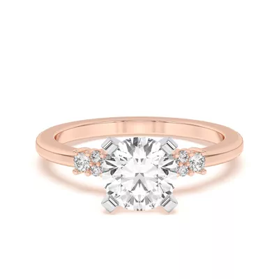 Petite Cascade Engagement Ring