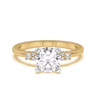 Petite Cascade Engagement Ring
