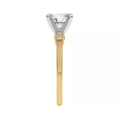 Petite Cascade Engagement Ring