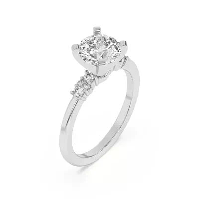 Petite Cascade Engagement Ring