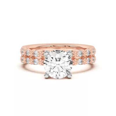 Blooming Petal Pavé Band