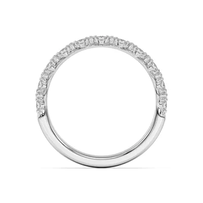 Blooming Petal Pavé Band