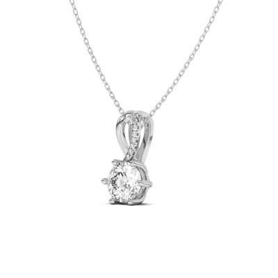 Amadea Split Bale Pavé Pendant