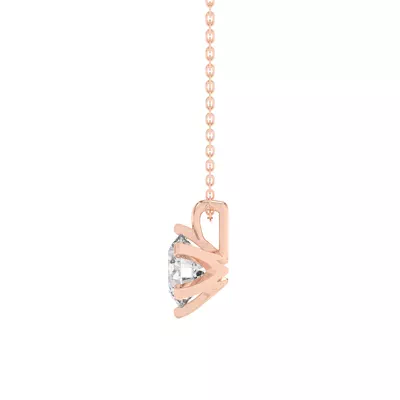 Celestial Prong Solitaire Pendant
