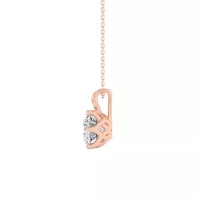 Isabella Interwining Solitaire Pendant