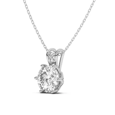 Isabella Interwining Solitaire Pendant