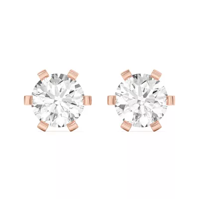 Celestial Prong Diamond Earrings