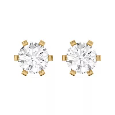 Celestial Prong Diamond Earrings